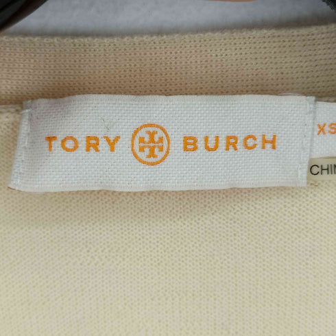 トリーバーチ TORY BURCH メタルボタン ウール ハイゲージニットカーディガン レディース XS