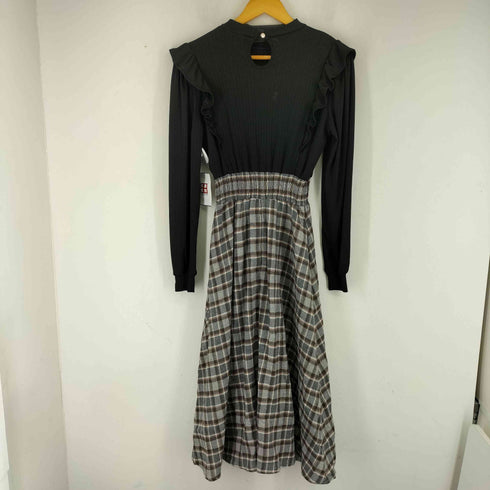 palemo store フリルチェックワンピース レディース JPN:M