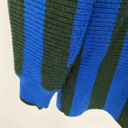 カルバンクライン CALVIN KLEIN ウール混 ストライプ ニット メンズ import:XL
