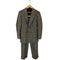 ブラックレーベルクレストブリッジ BLACK LABEL CRESTBRIDGE ERMENEGILDO ZEGNA チェック柄 ダブルスーツセットアップ メンズ