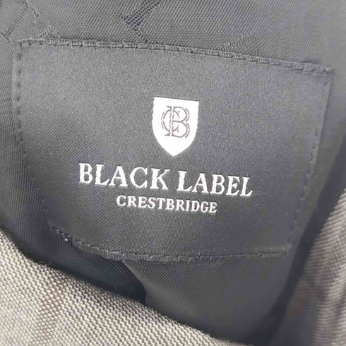 ブラックレーベルクレストブリッジ BLACK LABEL CRESTBRIDGE ERMENEGILDO ZEGNA チェック柄 ダブルスーツセットアップ メンズ