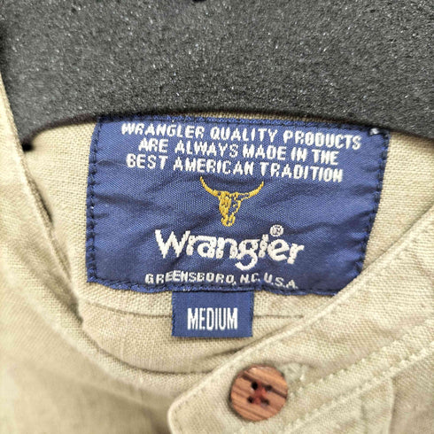 ラングラー Wrangler ヘンリーネック カットソー メンズ M