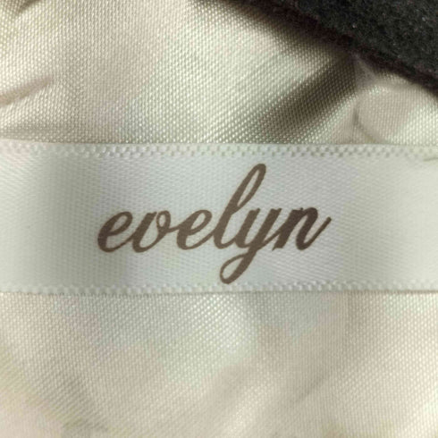 エブリン evelyn フリルフラワーマキシワンピース レディース