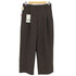 ザラ ZARA RELAXED-FIT タック ワイドスラックス レディース JPN:38