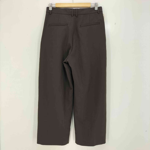 ザラ ZARA RELAXED-FIT タック ワイドスラックス レディース JPN:38