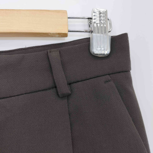 ザラ ZARA RELAXED-FIT タック ワイドスラックス レディース JPN:38