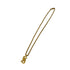 サブサエティ Subciety BRASS NECKLACE-CREST- メンズ