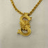 サブサエティ Subciety BRASS NECKLACE-CREST- メンズ