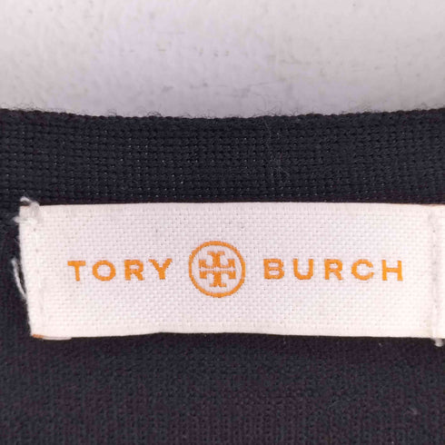 トリーバーチ TORY BURCH メタルボタン ウール ハイゲージニットカーディガン レディース XS