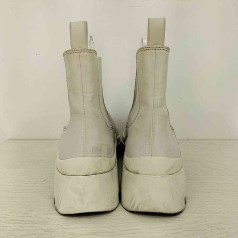 チャールズアンドキース CHARLES&KEITH チャンキープラットフォーム チェルシーブーツ サイドゴアブーツ レディース JPN:39