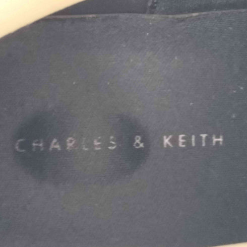 チャールズアンドキース CHARLES&KEITH チャンキープラットフォーム チェルシーブーツ サイドゴアブーツ レディース JPN:39