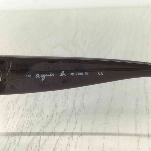 アニエスベー agnes b. AB-2799 アジアンフィットサングラス レディース 60□16-140