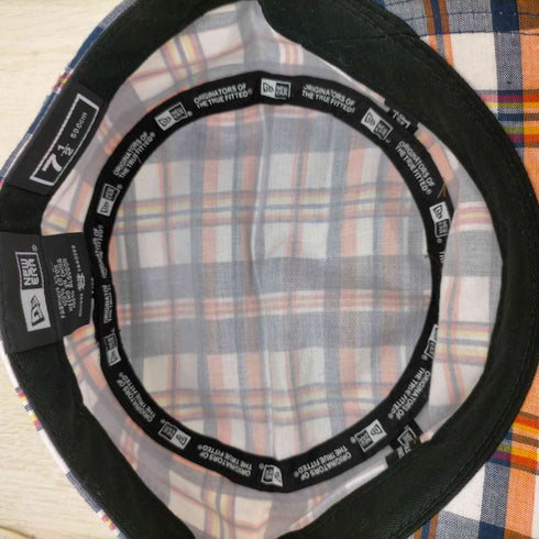 ニューエラ NEW ERA チェックワークキャップ メンズ 59.6cm