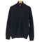 ザラ ZARA ダブルジップ ドライバーズニット メンズ import:M