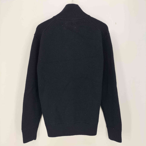 ザラ ZARA ダブルジップ ドライバーズニット メンズ import:M