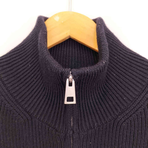 ザラ ZARA ダブルジップ ドライバーズニット メンズ import:M