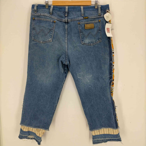 masterkey RODEO PANTS wranglerリメイク デニムパンツ メンズ FREE