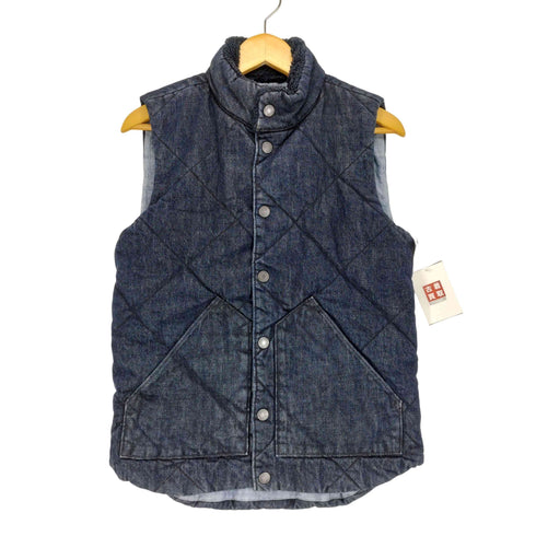 ギャップ Gap キルティング デニムベスト メンズ XS