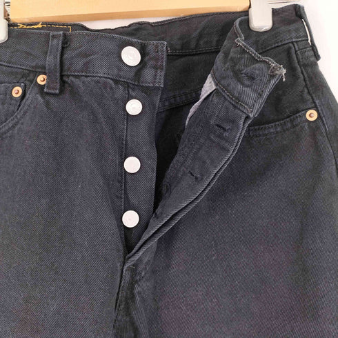リーバイス Levis 90~00s 501 ユーロ ボタンフライ ブラックデニムパンツ メンズ 29X34