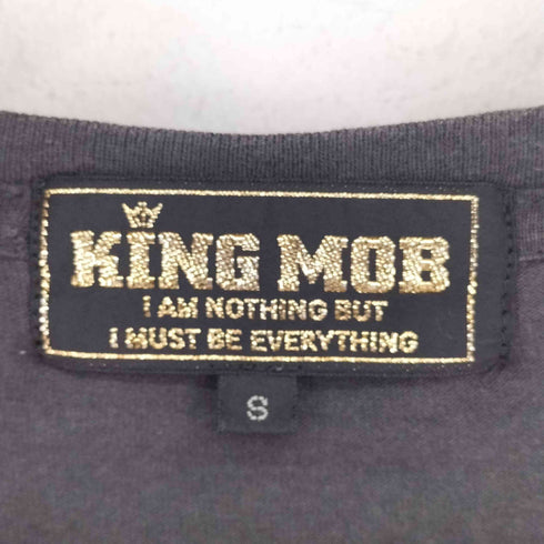 KING MOB PUNK S/S Tシャツ メンズ JPN:S