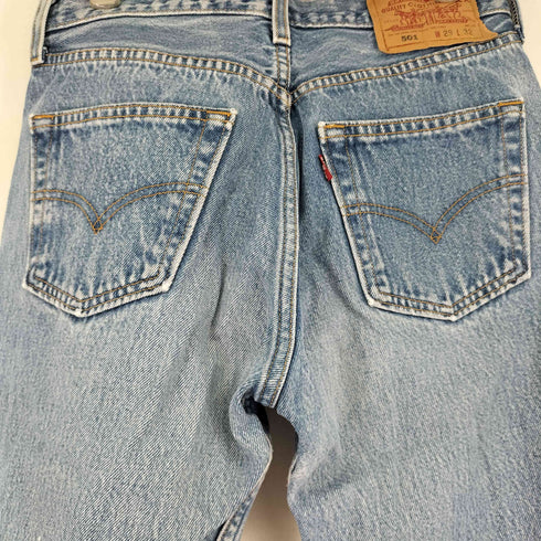 リーバイス Levis 00s 501 刻印977 ボタンフライデニムパンツ メンズ 29x32