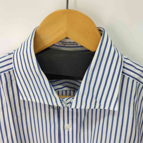 バーバリーロンドン BURBERRY LONDON ロングスリーブ ストライプシャツ メンズ 43-84