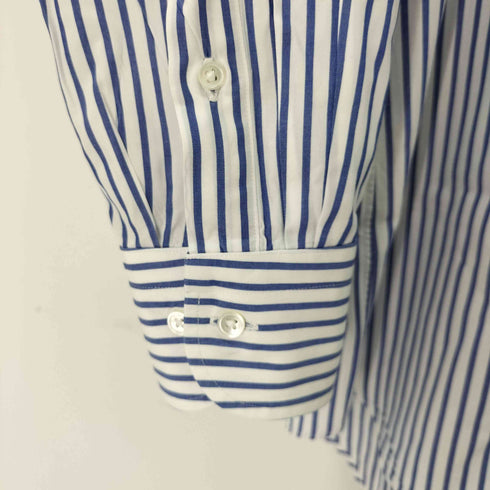 バーバリーロンドン BURBERRY LONDON ロングスリーブ ストライプシャツ メンズ 43-84