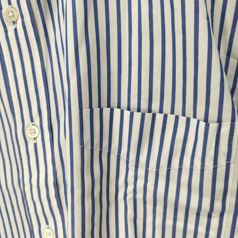 バーバリーロンドン BURBERRY LONDON ロングスリーブ ストライプシャツ メンズ 43-84