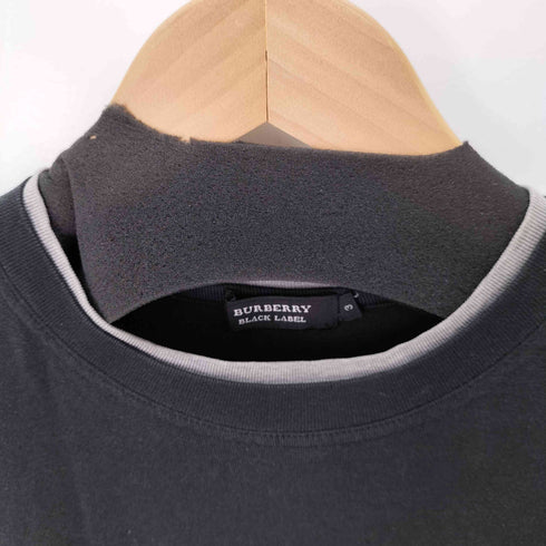 バーバリーブラックレーベル BURBERRY BLACK LABEL フェイクレイヤード ロングスリーブカットソー メンズ 3