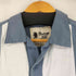 VINTAGE SILK シルク100% オープンカラーシャツ メンズ JPN:M