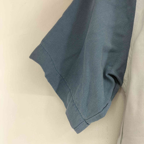 VINTAGE SILK シルク100% オープンカラーシャツ メンズ JPN:M