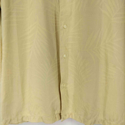 クレイボーン Claiborne シルク100% 総柄シャツ メンズ JPN:M