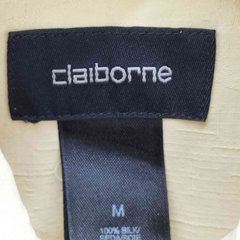 クレイボーン Claiborne シルク100% 総柄シャツ メンズ JPN:M