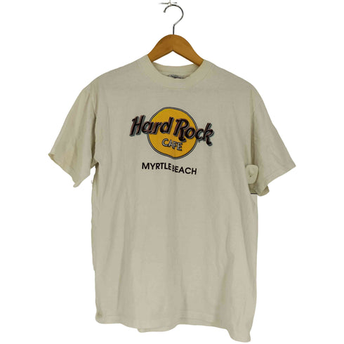 ハードロックカフェ Hard Rock Cafe USA製 MYRTLE BEACH ロゴプリント Tシャツ メンズ import:M