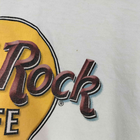 ハードロックカフェ Hard Rock Cafe USA製 MYRTLE BEACH ロゴプリント Tシャツ メンズ import:M