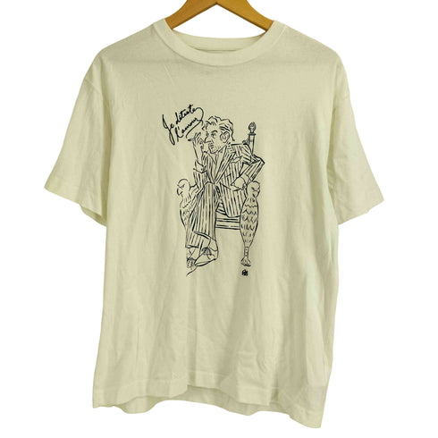エディフィス EDIFICE 24SS ソリマチアキラ 別注 フレンチ イラストレーション Tシャツ メンズ JPN:M