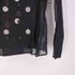 ヨウジヤマモト Yohji Yamamoto 24SS DOT GREY DISCHARGE PRINT 6B DOUBLE JACKET ドット ディスチャージ プリント ダブル ジャケット レディース JPN:2