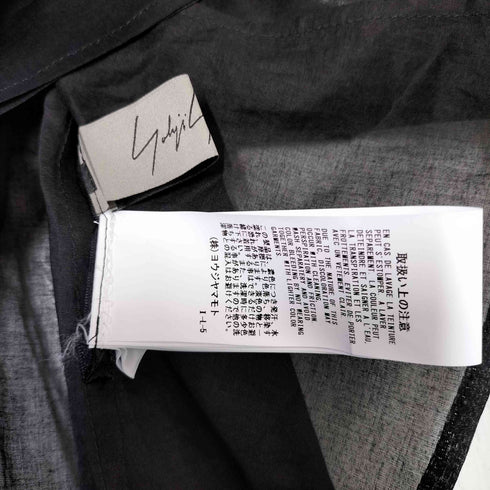 ヨウジヤマモト Yohji Yamamoto 24SS DOT GREY DISCHARGE PRINT 6B DOUBLE JACKET ドット ディスチャージ プリント ダブル ジャケット レディース JPN:2