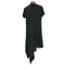 レギュレーションヨウジヤマモト REGULATION Yohji Yamamoto 23AW HIGH TWISTED COTTON R-16G HIGH NECK DRESS ハイ ツイスト コットン ハイネック ドレス ワンピース レディース JPN:2