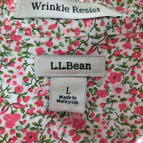 エルエルビーン L.L.Bean 花柄シャツ レディース JPN:L
