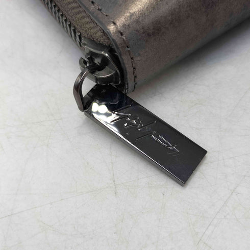 ディスコードヨウジヤマモト discord Yohji Yamamoto 25SS Capsules Petit-inspiration Round wallet ラウンド ウォレット メンズ FREE