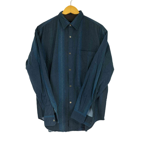 ビームス BEAMS フェード ストライプ プリント シャツ メンズ JPN:M