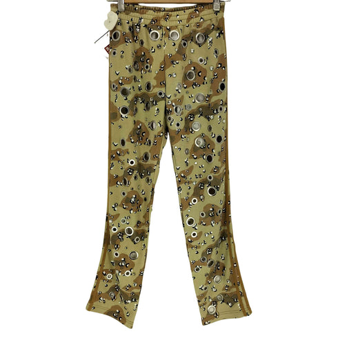 ジェレミースコット JEREMY SCOTT Crystals TP Track Pants チョコチップ カモ 迷彩柄 ストーン 装飾 トラックパンツ ジャージ レディース XS