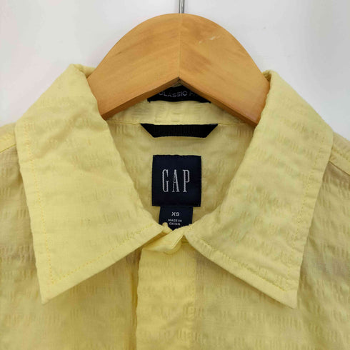 ギャップ Gap CLASSIC FIT シアサッカー 半袖シャツ メンズ JPN:XS