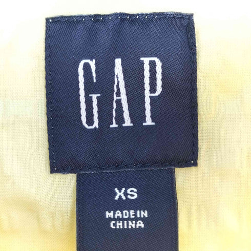 ギャップ Gap CLASSIC FIT シアサッカー 半袖シャツ メンズ JPN:XS