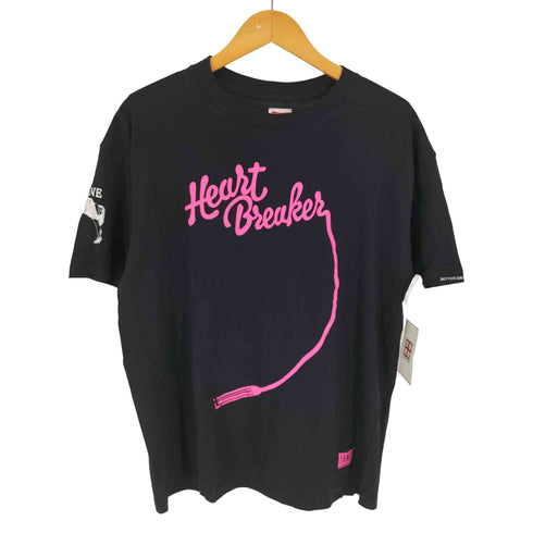 ベドウィンアンドザハートブレイカーズ BEDWIN&THE HEARTBREAKERS JAME スクリプトロゴ プリント Tシャツ メンズ JPN:S
