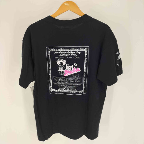 ベドウィンアンドザハートブレイカーズ BEDWIN&THE HEARTBREAKERS JAME スクリプトロゴ プリント Tシャツ メンズ JPN:S