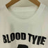 イエロー YELLO BLOOD TYPE A プリント Tシャツ メンズ