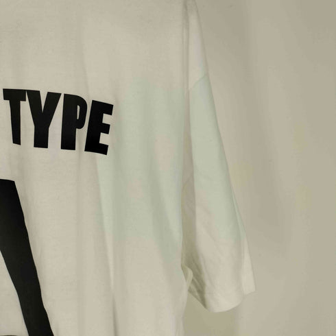 イエロー YELLO BLOOD TYPE A プリント Tシャツ メンズ
