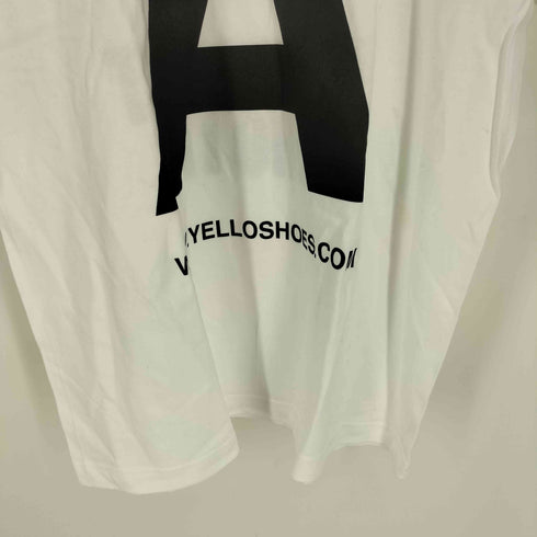 イエロー YELLO BLOOD TYPE A プリント Tシャツ メンズ